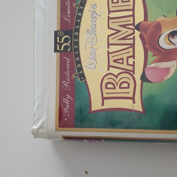 Disney Bambi VHS fully restored Limited Edition 55th anniversary - Picture 4 of 4